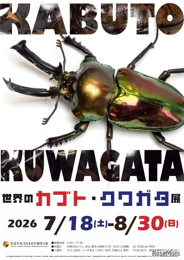 世界のカブト・クワガタ展