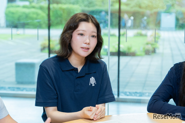 M・Yさん（立教大学 法学部 法学科　1年生）