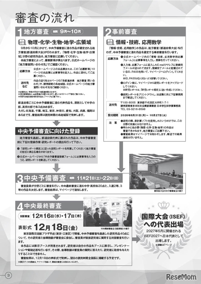 審査の流れ