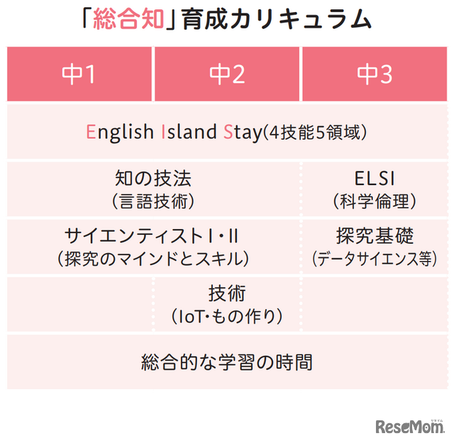 「総合知」育成カリキュラム