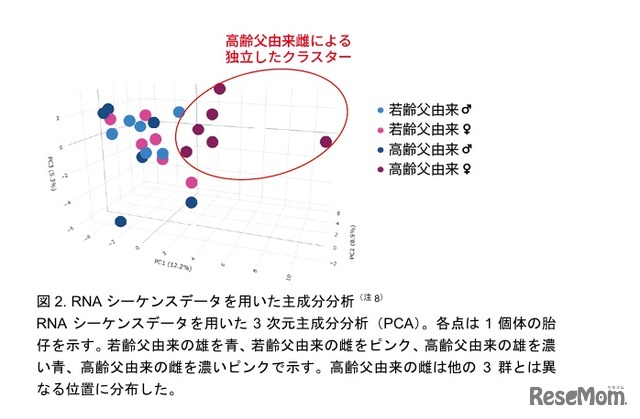 RNAシーケンスデータを用いた主成分分析