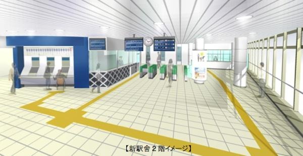 新駅舎2階イメージ