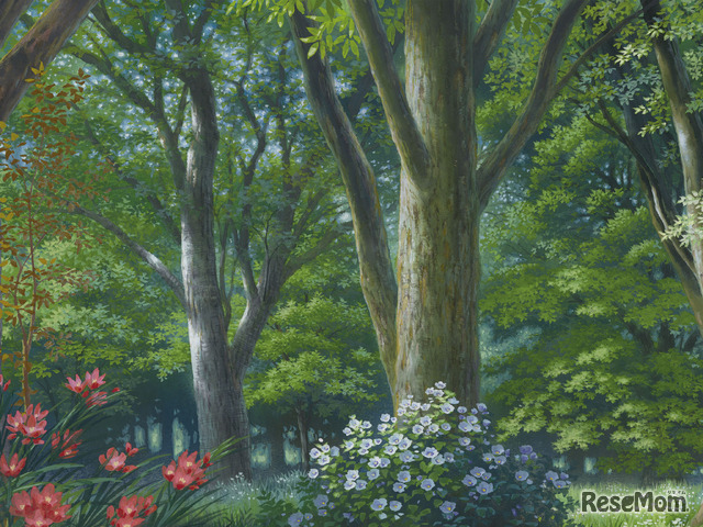 E絵本 スタジオジブリの背景画力を被災地支援につなげる 菩提樹の春夏秋冬 4枚目の写真 画像 リセマム