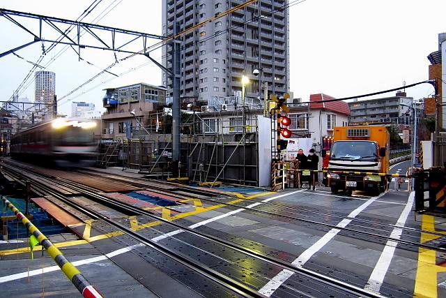 2013年3月15日までの東横線渋谷～代官山間（地上区間）