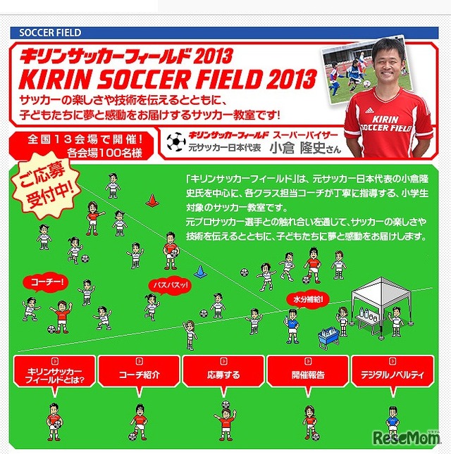 キリンサッカーフィールド2013