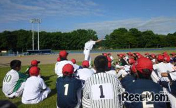 講師は元プロ野球選手