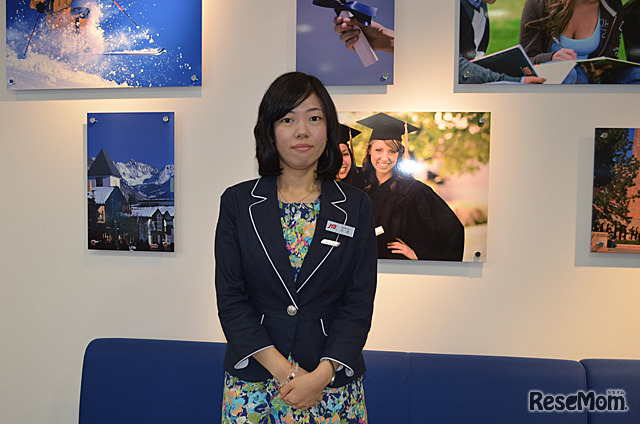 JTBガイアレック 地球倶楽部事業部で留学カウンセラーを務める石渡美華さん