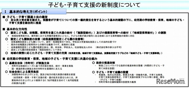 子ども・子育て関連3法