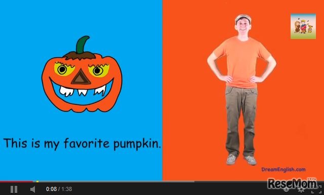 Pumpkin Halloween Dance Song for Kids