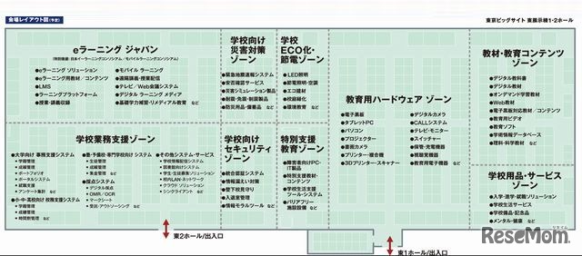 会場レイアウト図（予定）