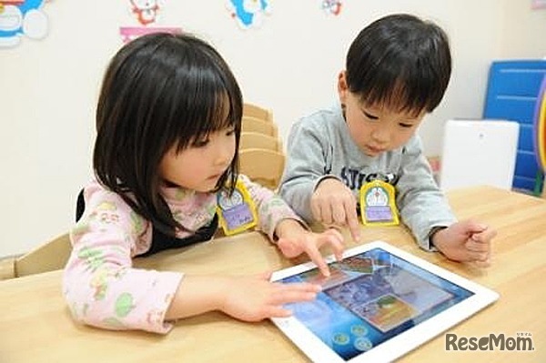 iPad授業内活動の様子