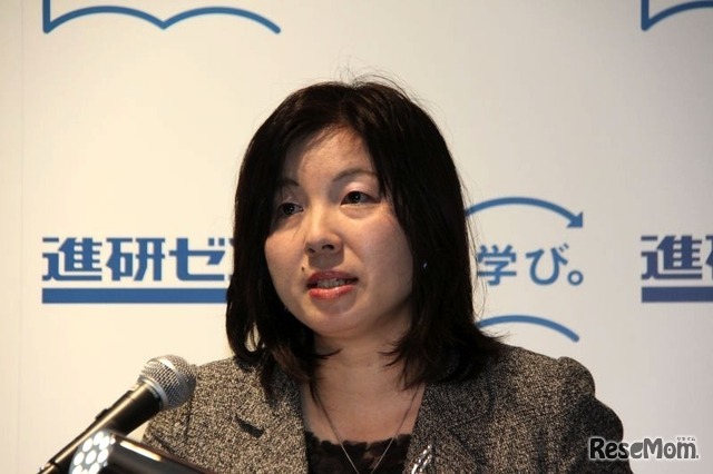 ベネッセコーポレーション 家庭学習事業本部長 成島由美氏