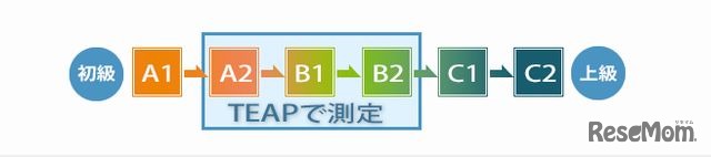 能力レベルを表示するバンド