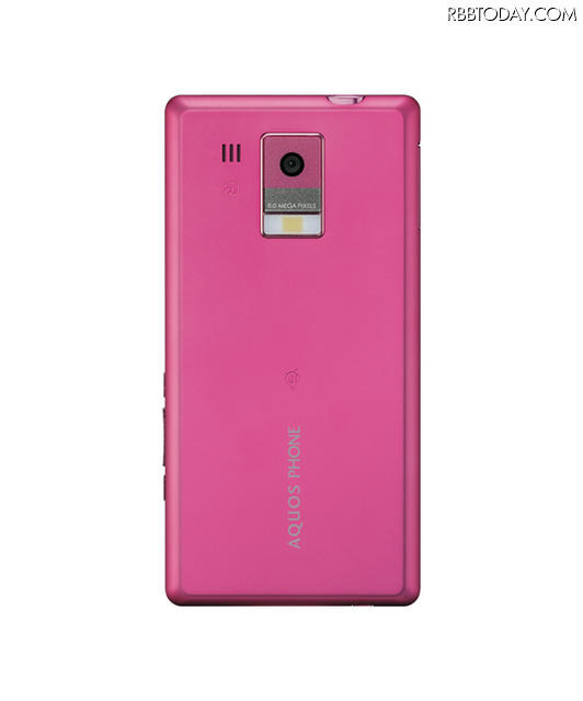 2011年夏モデル、NTTドコモ、追加 「AQUOS PHONE f SH-13C」ピンク