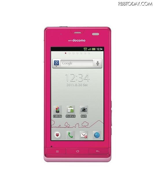 「AQUOS PHONE f SH-13C」「Pink」 「AQUOS PHONE f SH-13C」「Pink」