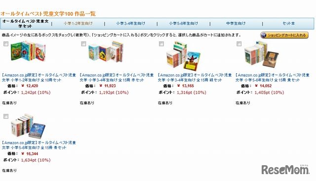 オールタイムベスト児童文学セット