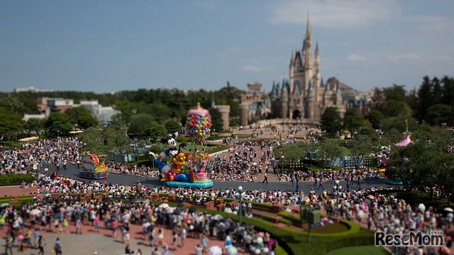 東京ディズニーランドのタイムラプス動画