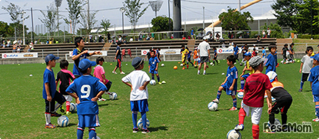 大坂の陣 サッカー教室（イメージ）