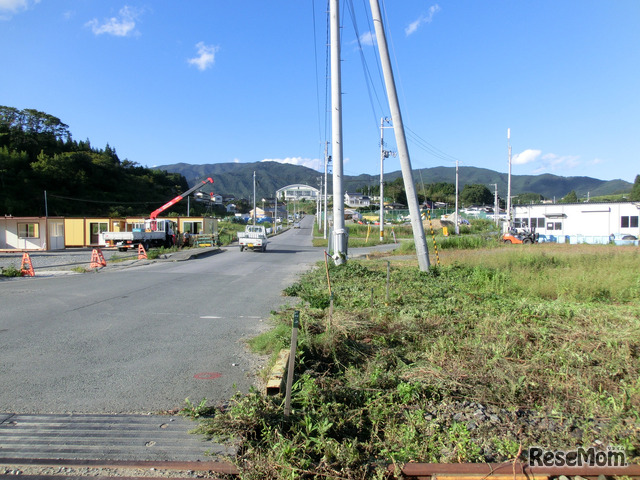 現在の岩手県陸前高田市