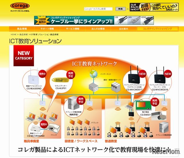 コレガのICT教育ソリューション