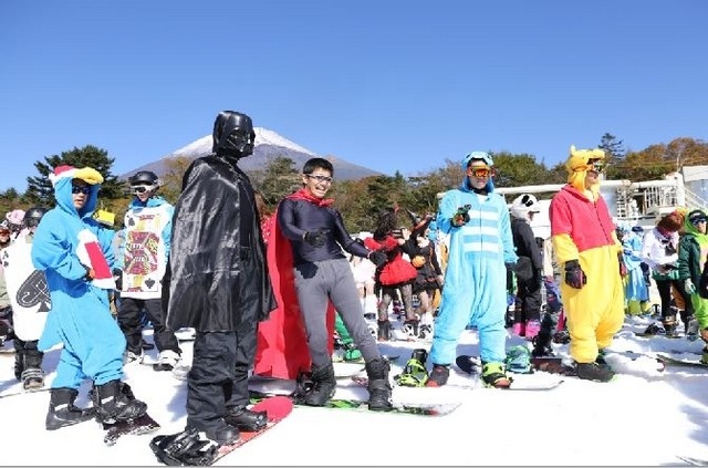 富士山南麓2合目のスキー場「スノータウンYeti（イエティ）」がオープン