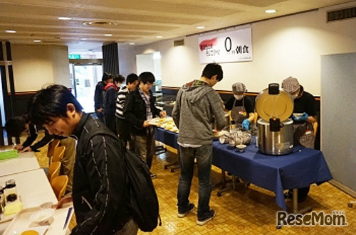 湘南工科大学・「0円朝食」を開始