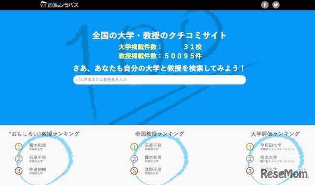 正直なシラバス　公式サイト