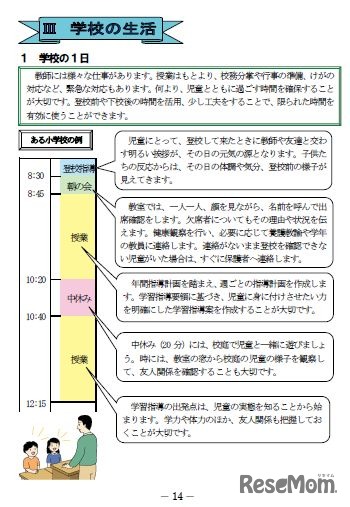 学校の１日