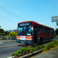 九十九里鉄道の東金駅行き路線バス