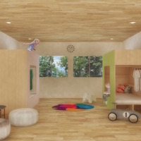 「1.5畳のこども小屋」設置イメージ例