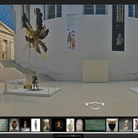 Google Cultural Institute「British Museum」実際の操作のようす
