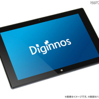 機能は共通で10.1インチの「Diginnos Tablet DG-D10IW3」は29,800円（税別）