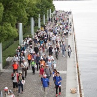 関本賢太郎と歩くチャリティイベント「WFPウォーク・ザ・ワールド大阪」