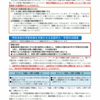 鳥取県教育委員会公開資料「学校全体で取り組む授業改善のために」