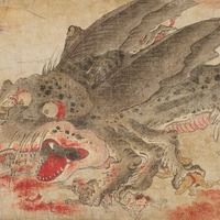 国宝「辟邪絵　神虫」（部分） 平安～鎌倉時代（12世紀）　奈良国立博物館蔵　撮影＝佐々木香輔　※前期（7月5日～31日）展示