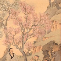 与謝蕪村　桃林結義図　明和8年（1771）　岡田美術館蔵