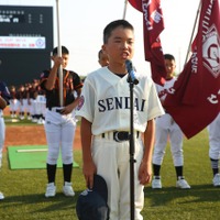 クロマティ、リトルリーグ野球に登場…子どもとMLB式ストレッチ実践