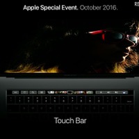 Apple、「Touch Bar」搭載の新型MacBook Pro発表！ファンクションキーありのモデルも継続展開