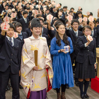 受験生ねばり勝ちイベント『カスピ海ヨーグルト 合格応援式』（2016年11月17日）