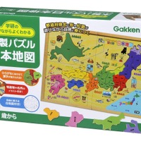 木製パズル日本地図　パッケージ