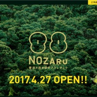 那須の森の空中アスレチック「NOZARU」