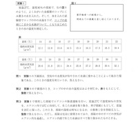 【高校受験2017】鳥取県公立高校入試＜理科＞問題・正答