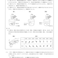 【高校受験2017】岩手県公立高校入試＜理科＞問題・正答