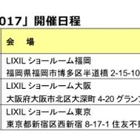 土のふしぎ 体験教室2017開催日程