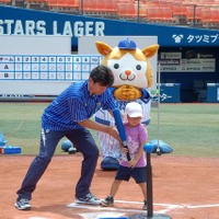 横浜DeNAベイスターズ野球振興プロジェクト「やきゅうみらいアクション」の発表記者会見（2017年7月20日）