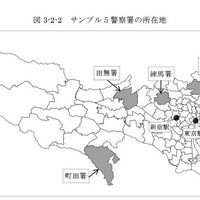 サンプル5警察署の所在地