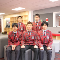 Scots College（スコッツ・カレッジ）に通う日本からの留学生生徒たち。みな「伝統校」で学ぶ意義を大切に感じていた