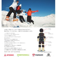 日本スキー産業振興協会の安全啓発ポスター