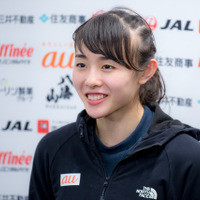 第13回ボルダリングジャパンカップで女子3位の伊藤ふたば（2018年2月4日）