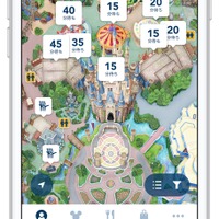 東京ディズニーリゾート・アプリの画面イメージ　(c) Disney